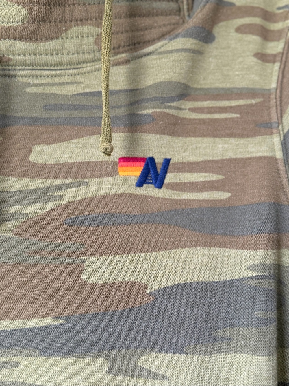 Aviator Nation Ninja Pullover Hoodie Green Camo Size Small - Picture 2 of 7
